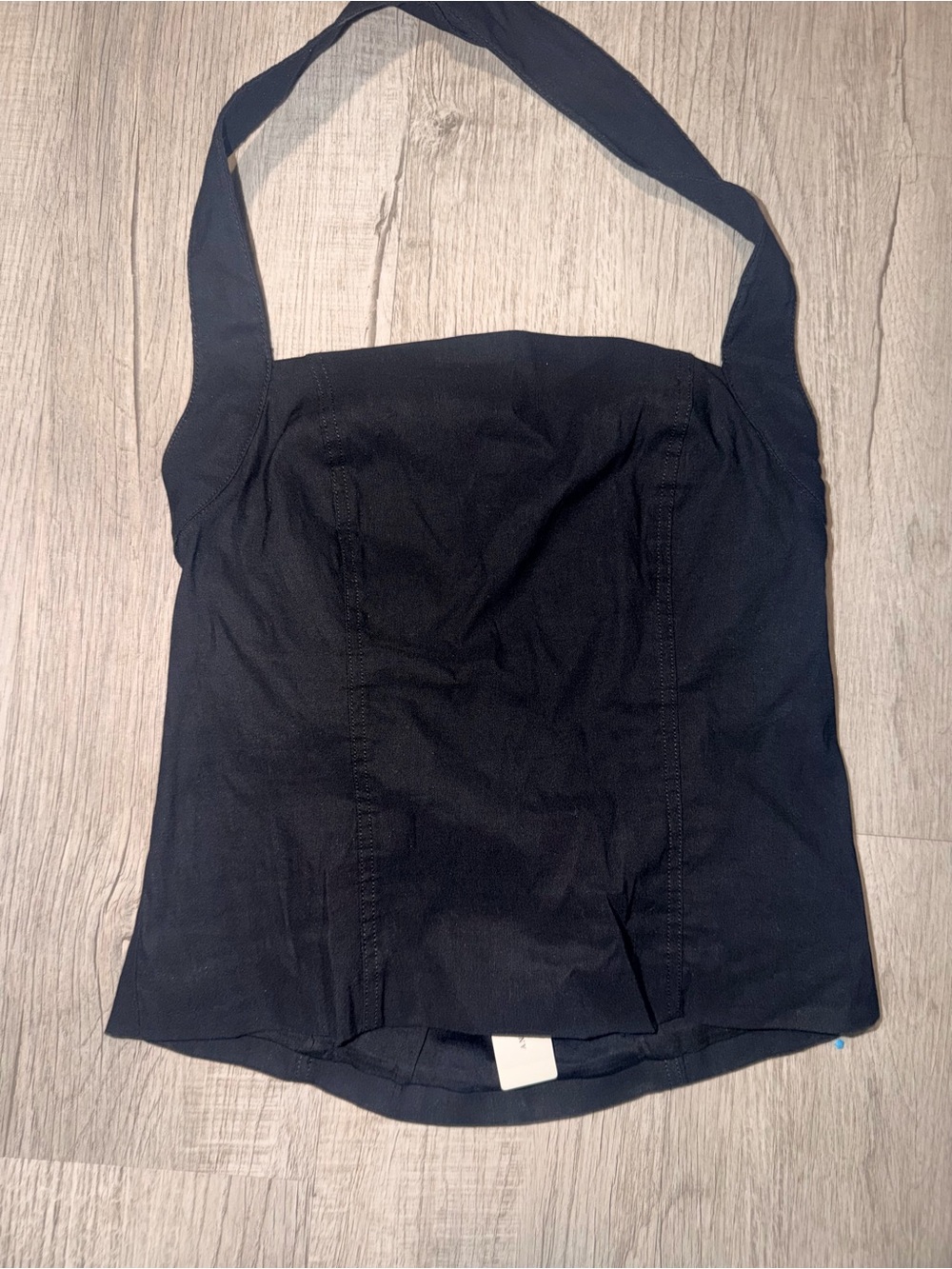 Women’s Anthropologie Black Halter Neck Women’s Top NWT